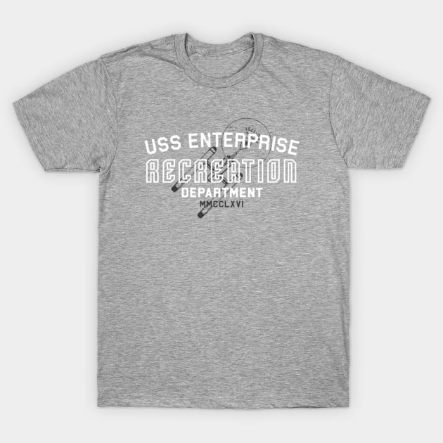 Enterprise Rec Room T-Shirt by USS_GUMDROP